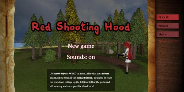 Red Shooting Hood