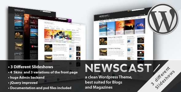 Newscast 4 in 1 - WordPress Magazine and Blog