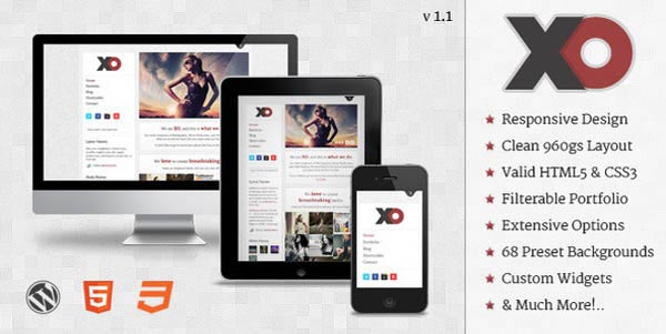 XO C Responsive Creative WordPress Theme