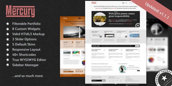 Mercury Business Portfolio Theme by FriendlyThemes